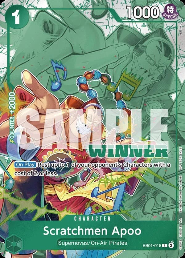 Scratchmen Apoo (Winner)
