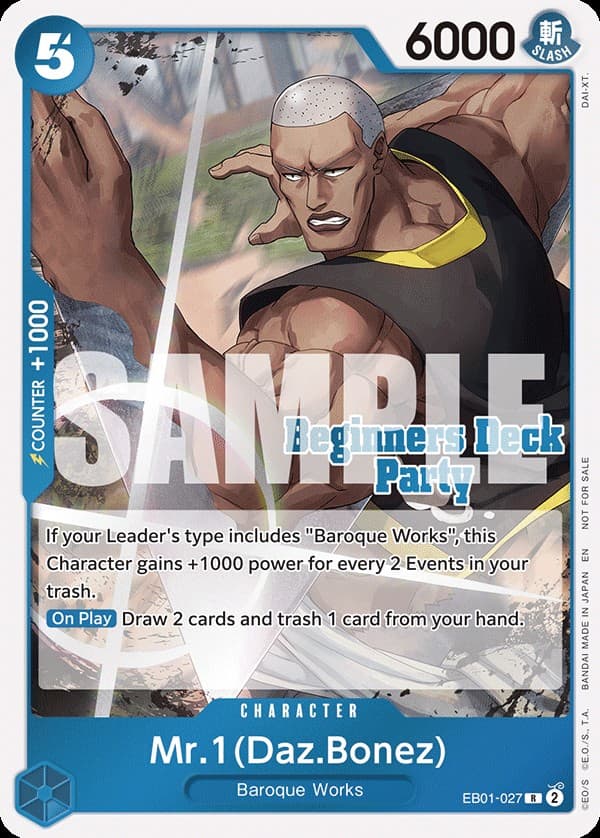 Mr. 1 (Daz Bonez) (Beginners Deck Party)