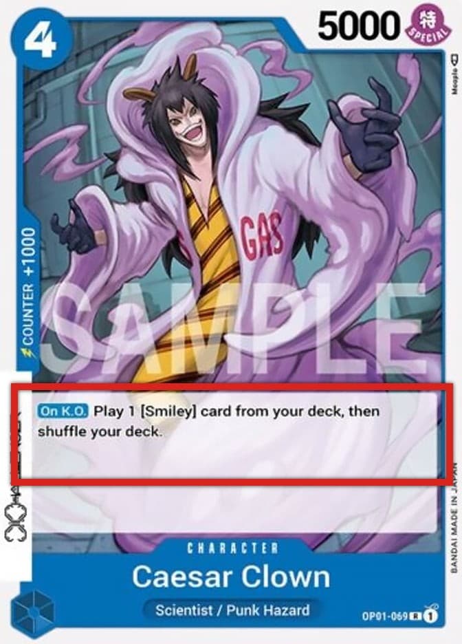 Caesar Clown (Pre-Errata Card | Missing Text "Up to")