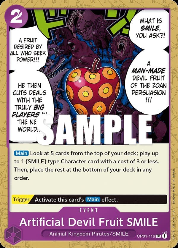 Artificial Devil Fruit SMILE