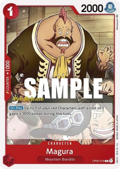 Magura (Super Pre-Release Stamp)