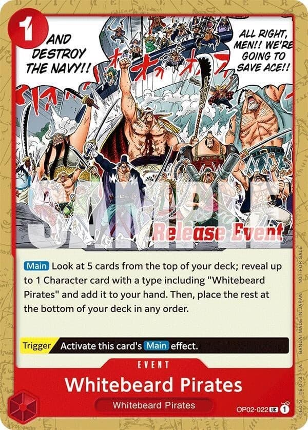 Whitebeard Pirates (Release Event Winner Pack | Foil)
