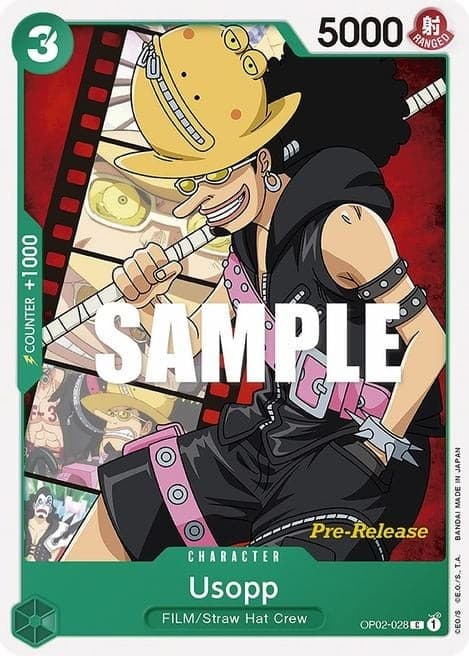 Usopp (Super Pre-Release Stamp)