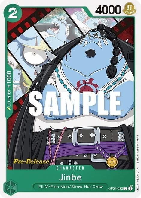 Jinbe (Super Pre-Release Stamp)