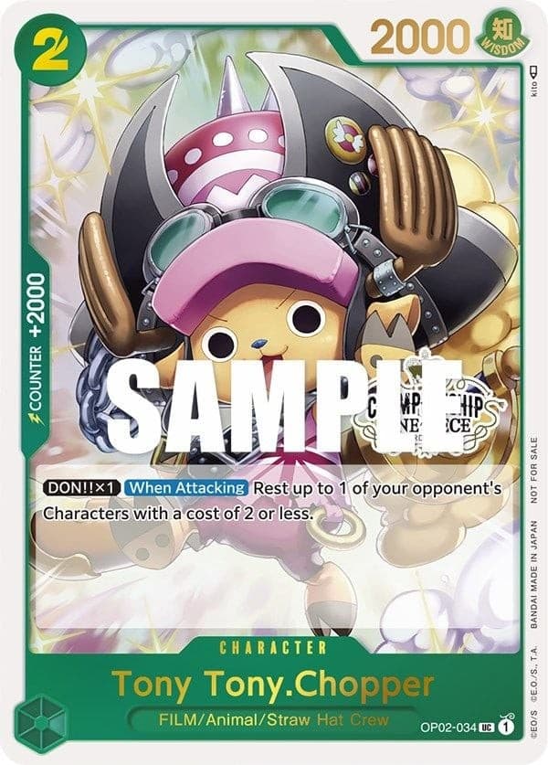 Tony Tony Chopper (Store Championship Participation Pack)