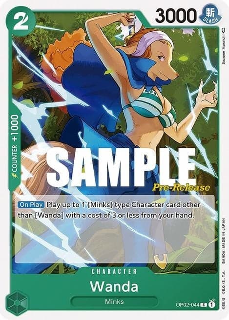 Wanda (Super Pre-Release Stamp)