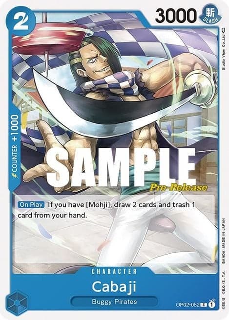 Cabaji (Super Pre-Release Stamp)
