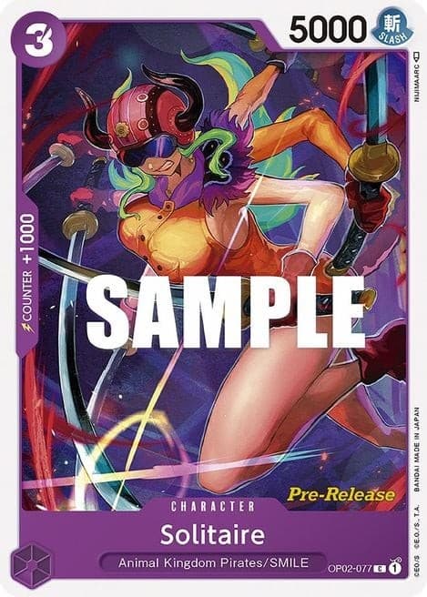 Solitaire (Super Pre-Release Stamp)