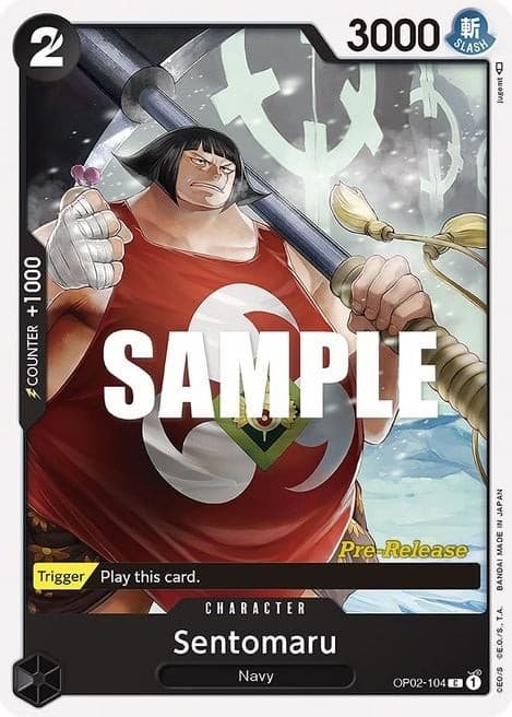 Sentomaru (Super Pre-Release Stamp)