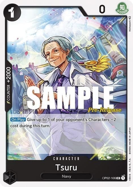 Tsuru (Super Pre-Release Stamp)