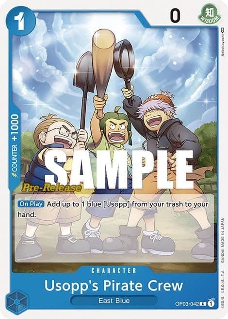 Usopp's Pirate Crew (Pre-Release Stamp)