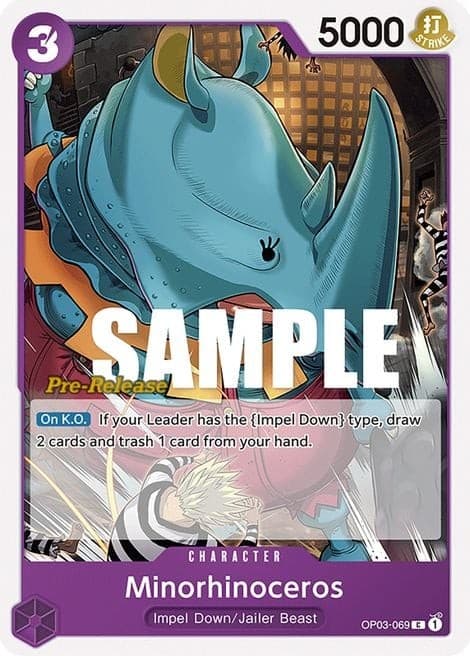 Minorhinoceros (Pre-Release Stamp)