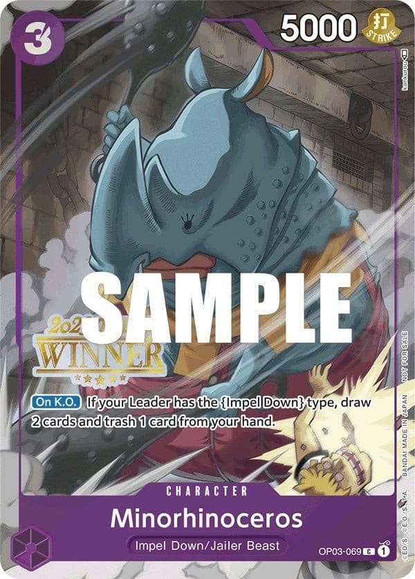 Minorhinoceros (Offline Regional 2023 | Winner)
