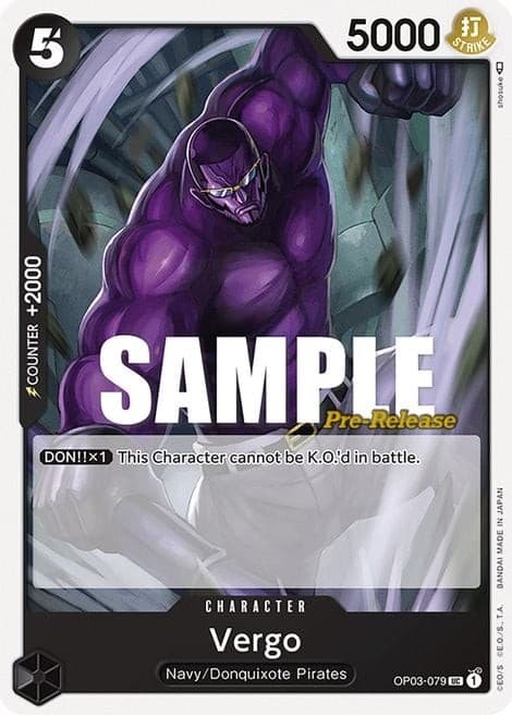 Vergo (Pre-Release Stamp)
