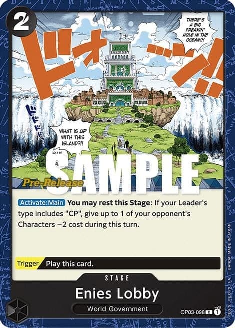 Enies Lobby (Pre-Release Stamp)