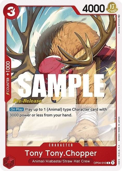 Tony Tony Chopper (Pre-Release Stamp)