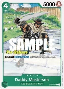 Daddy Masterson (Pre-Release Stamp)
