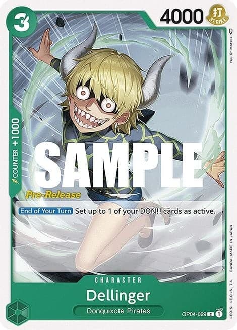 Dellinger (Pre-Release Stamp)