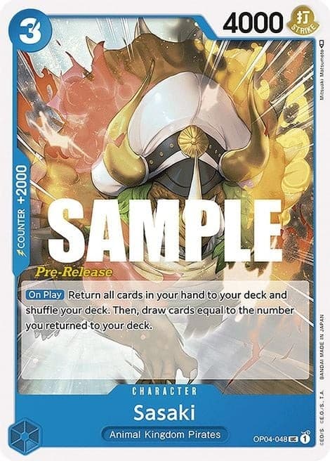 Sasaki (Pre-Release Stamp)