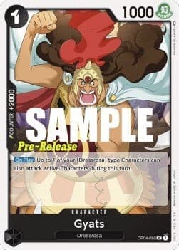 Gyats (Pre-Release Stamp)