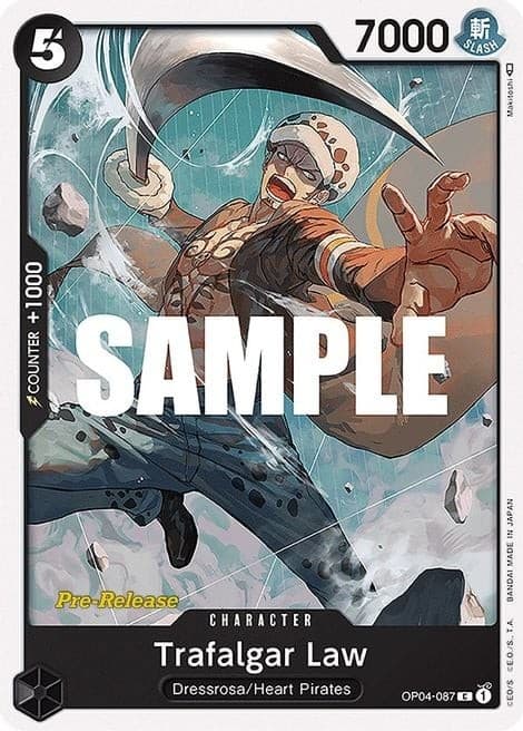 Trafalgar Law (Pre-Release Stamp)