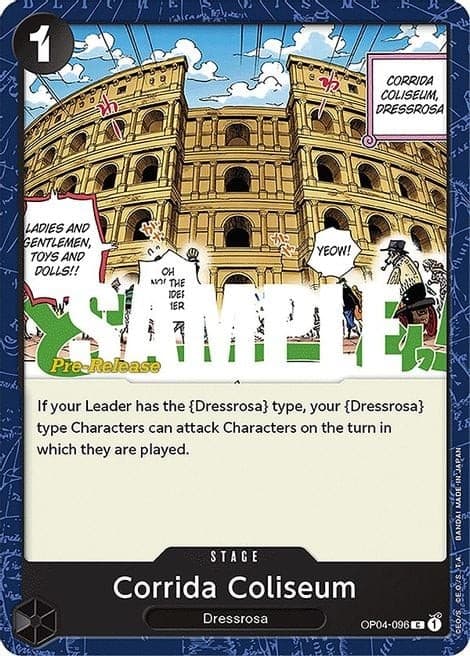 Corrida Coliseum (Pre-Release Stamp)
