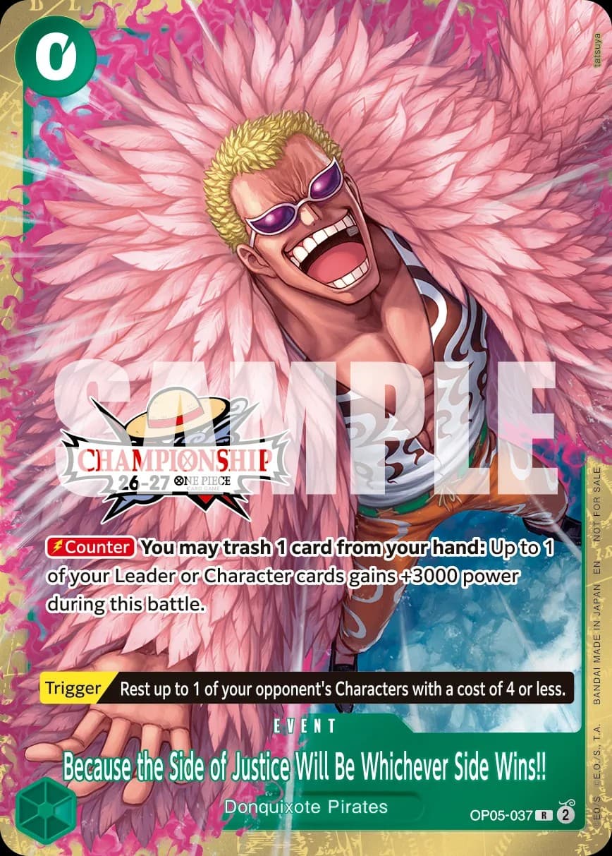 Because the Side of Justice Will Be Whichever Side Wins!! (Championship 26-27 | Celebration Pack)