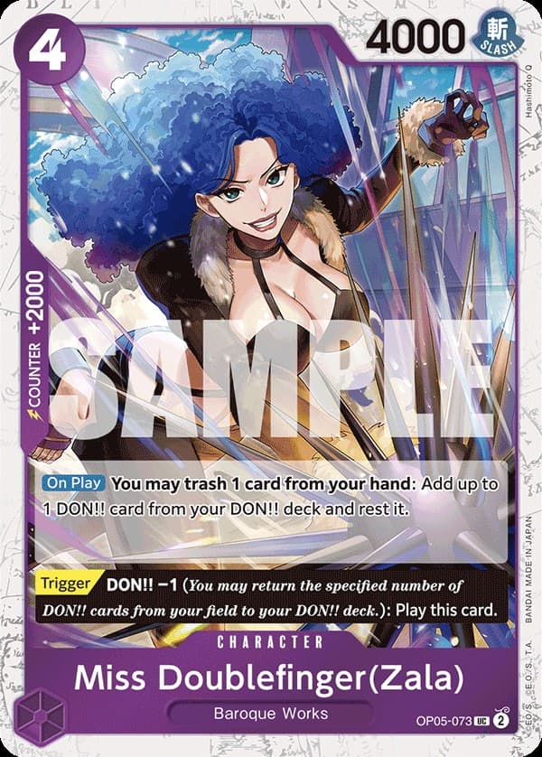 Miss Doublefinger (Zala)