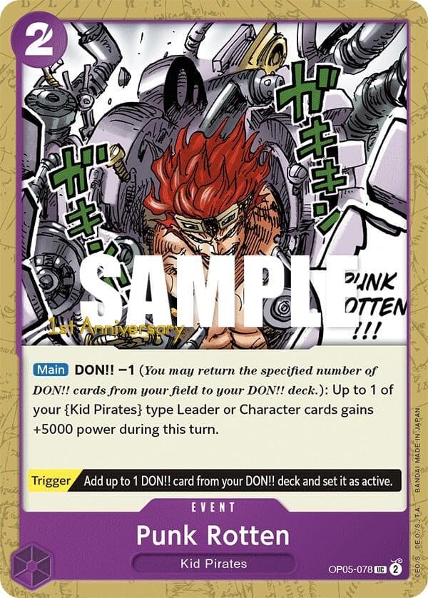 Punk Rotten (1st Anniversary Stamp)