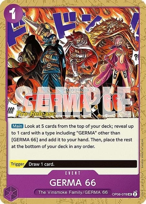 GERMA 66 (Pre-Release Stamp)