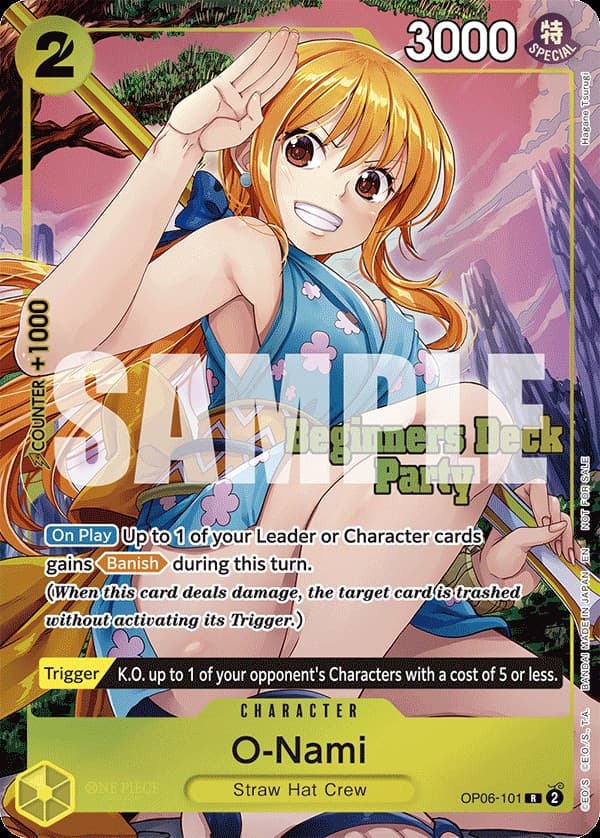 O-Nami (Beginners Deck Party | Winner Pack)
