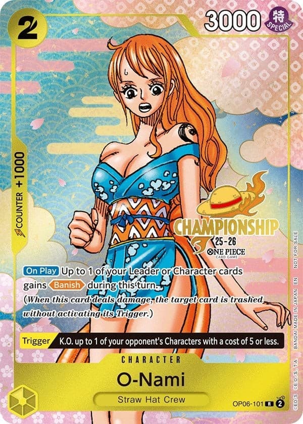 O-Nami (Gold Text | Championship 25-26 | Event Pack)