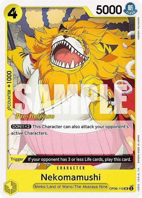 Nekomamushi (Pre-Release Stamp)