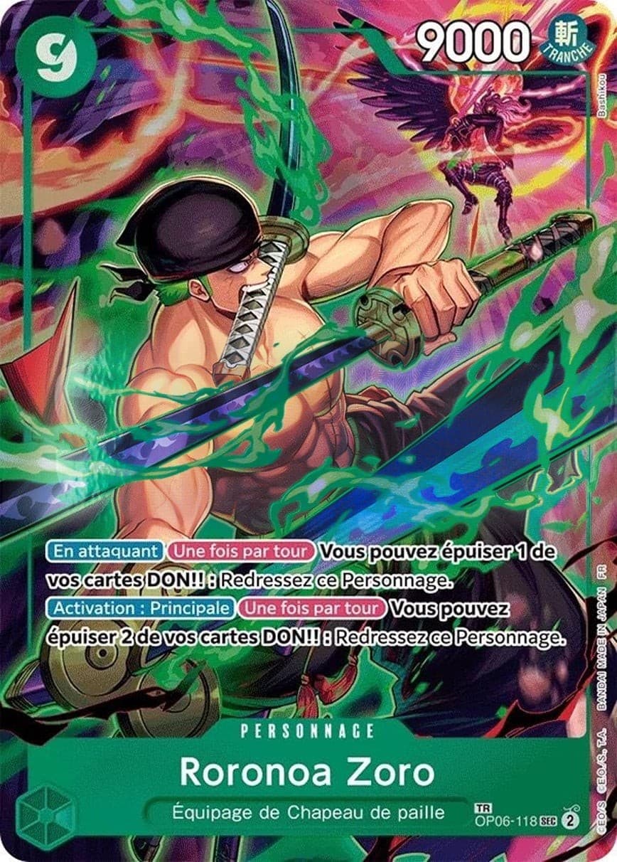 Roronoa Zoro (Treasure Rare | French Exclusive)