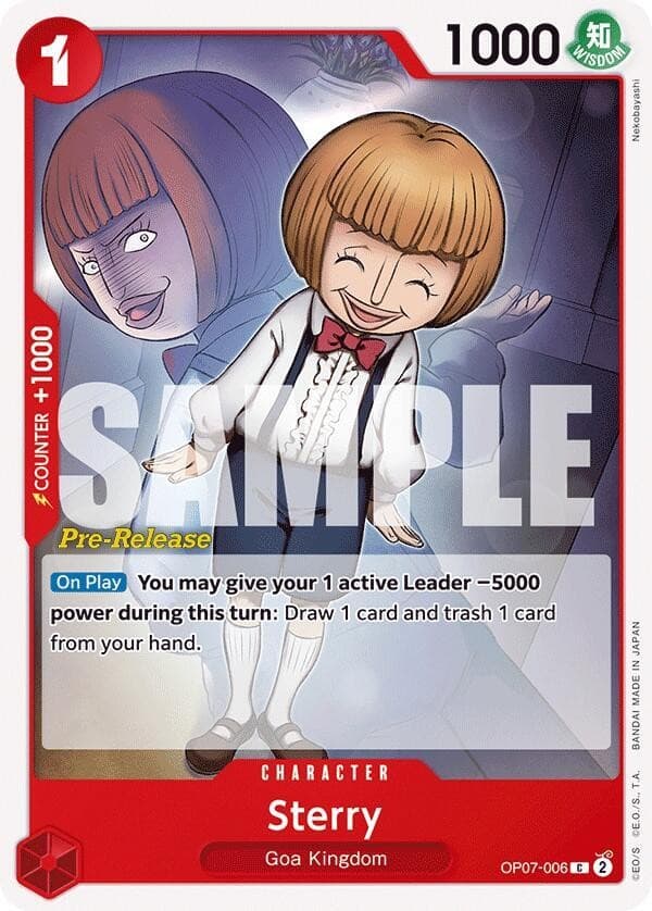 Sterry (Pre-Release Stamp)
