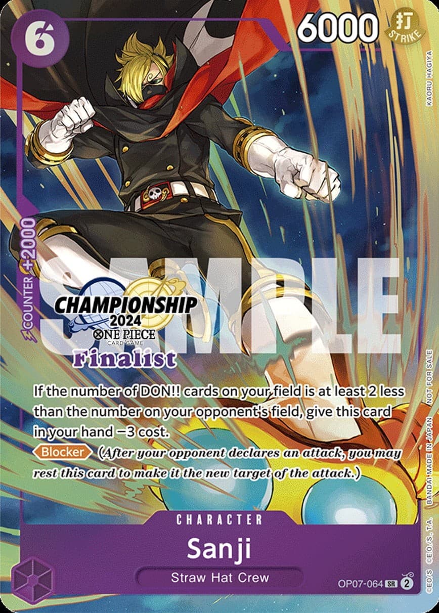 Sanji (Championship 2024 | Finalist)