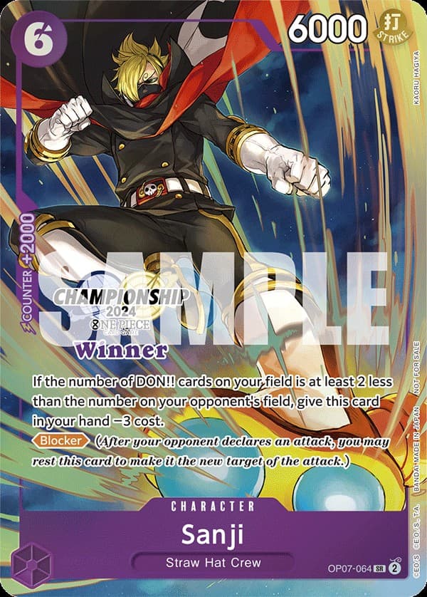 Sanji (Championship 2024 | Winner)