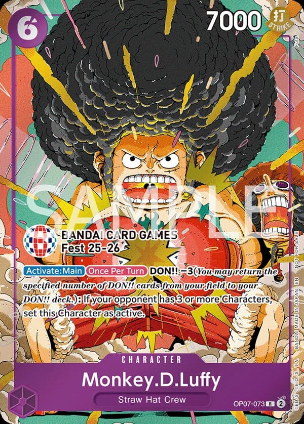 Monkey D. Luffy (Bandai Card Game Fest 25-26)