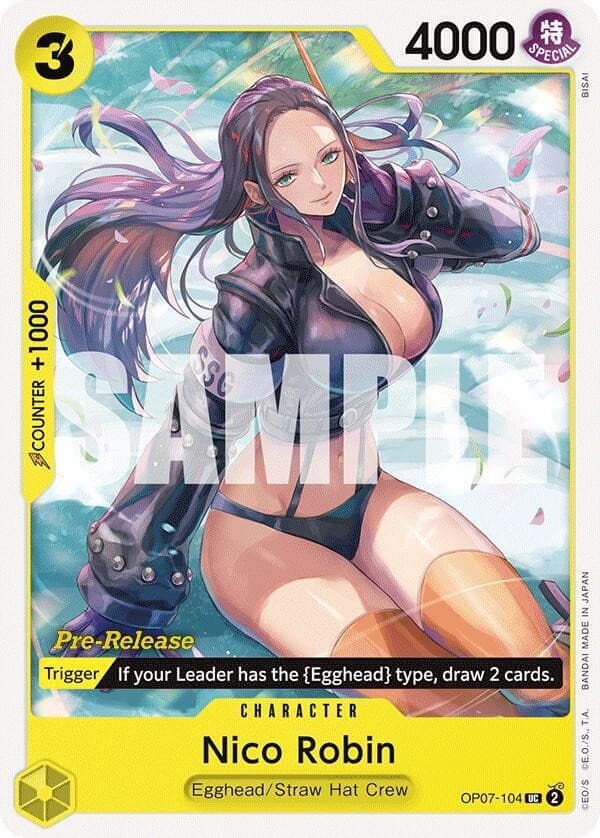 Nico Robin (Pre-Release Stamp)