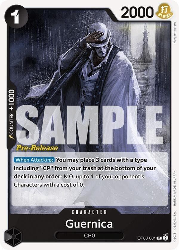 Guernica (Pre-Release Stamp)