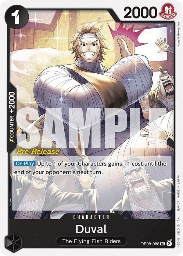 Duval (Pre-Release Stamp)