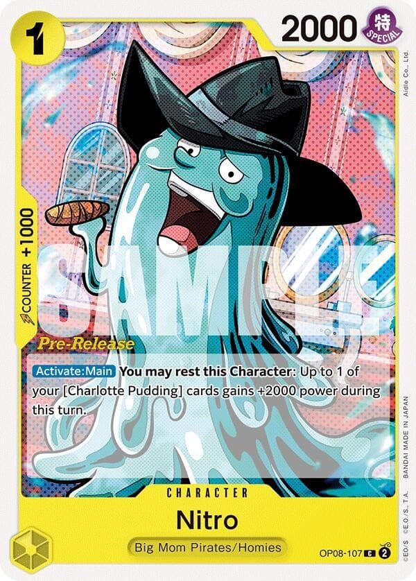 Nitro (Pre-Release Stamp)