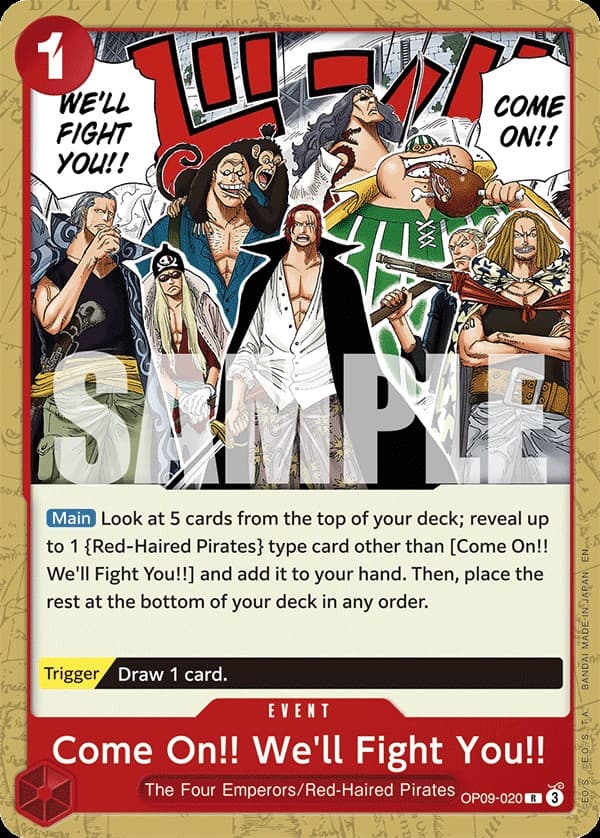 Come On!! We'll Fight You!!