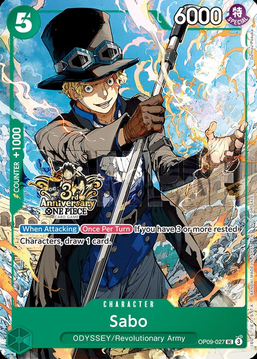 Sabo (3rd Anniversary)