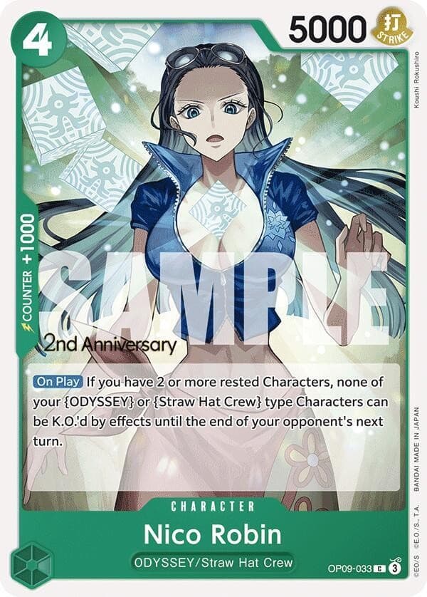 Nico Robin (2nd Anniversary Stamp)