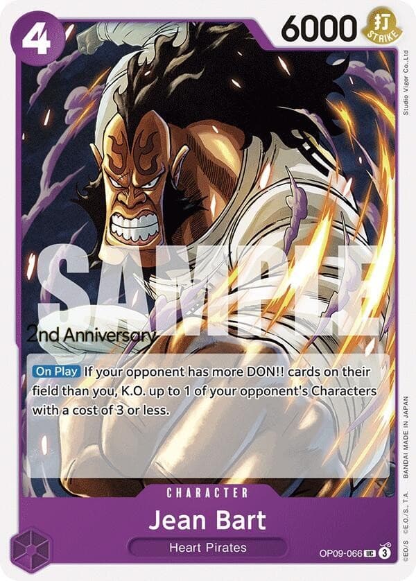 Jean Bart (2nd Anniversary Stamp)