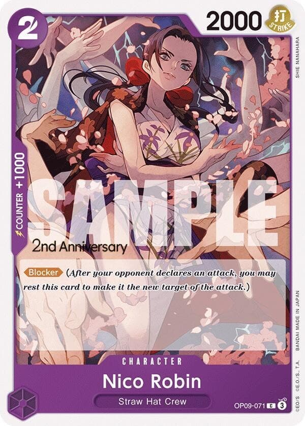 Nico Robin (2nd Anniversary Stamp)