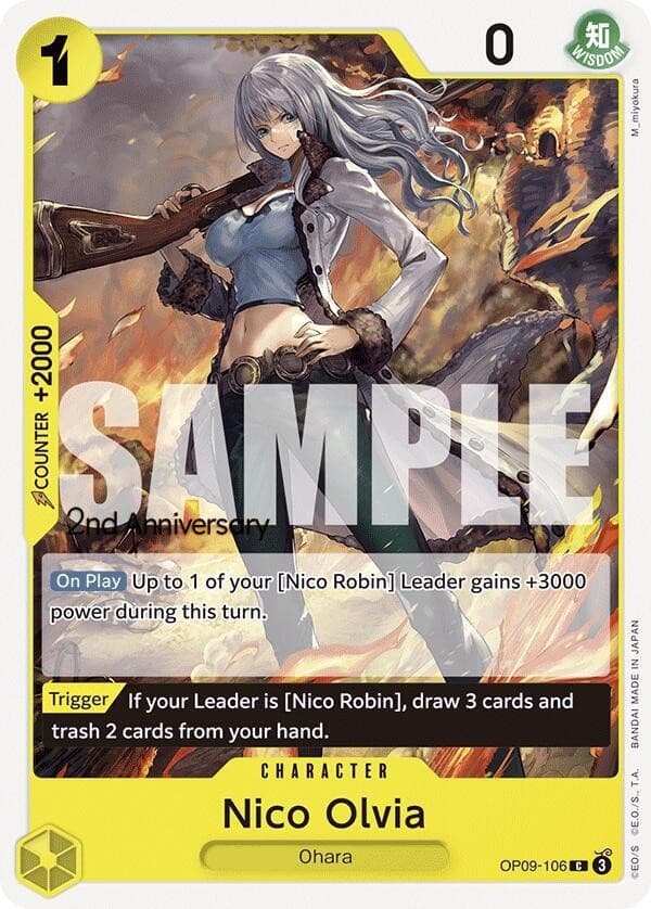 Nico Olvia (2nd Anniversary Stamp)