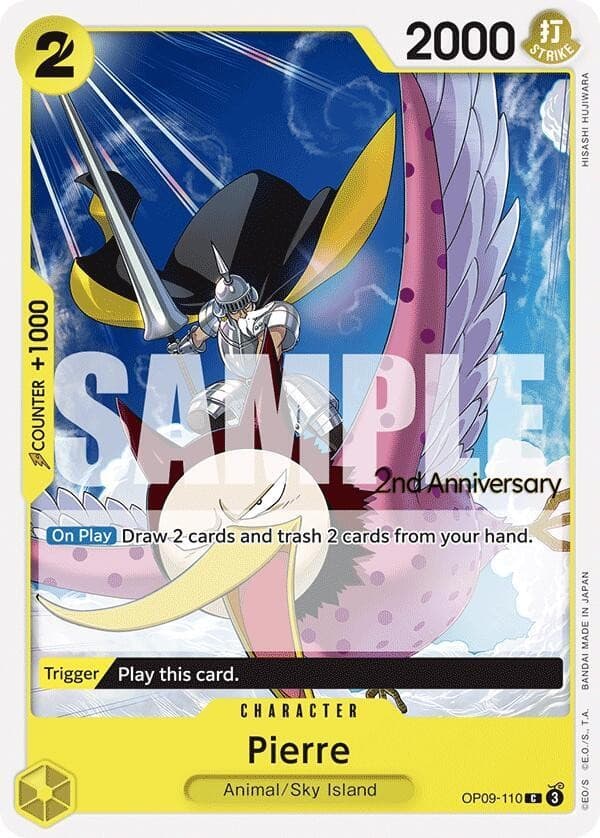 Pierre (2nd Anniversary Stamp)