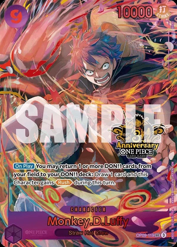 Monkey D. Luffy (3rd Anniversary Set)